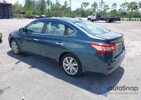 2014 Nissan Sentra Sl из США, поврежденный, VIN 3N1AB7APXEY307632